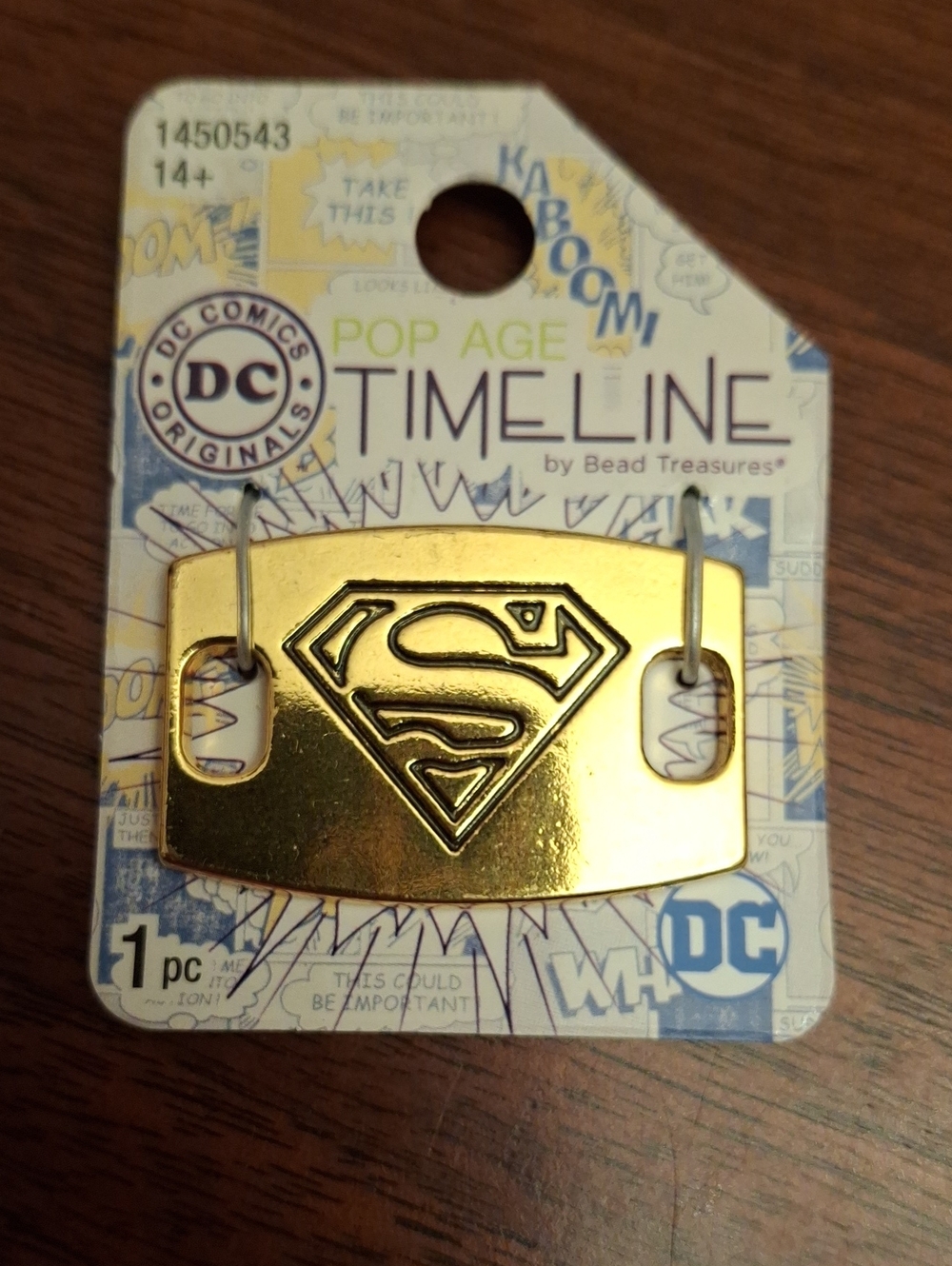 DC Comics Timelin Tag New Superman Shield